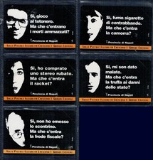 Gian - Serie Thematik " Land Gegen Illegalita " 5 Kartenleser Neu Kompl (Lesen)