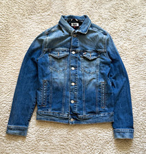 Tommy Jeans Herren Jeansjacke S blau Denim Tr...