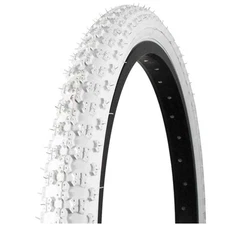 Kenda MX K50 18x2.125 Clincher Tire Wire Bead White for BMX & Mountain Bikes