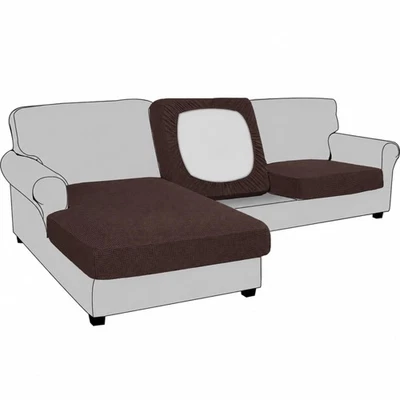Housse de Coussin Extensible de canapé Housse de Protection pour Meubles Hous... - Photo 1/4