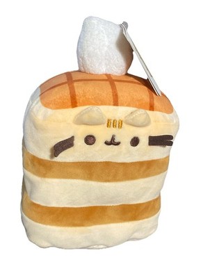 Gund Pusheen Kiwi Pfannkuchen Plüsch Brandneu mit Etikett Claire s exklusives Kawaii Katze Stofftier 9 Zoll