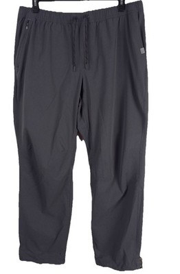 LL Bean Pants Mens XL 36x30 Gray Multisport Performance Hiking Drawstring Ankle