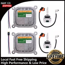2 HID Xenon Ballast Control Unit Computer D3S Bulb Kit For 2010-19 Ford Mustang