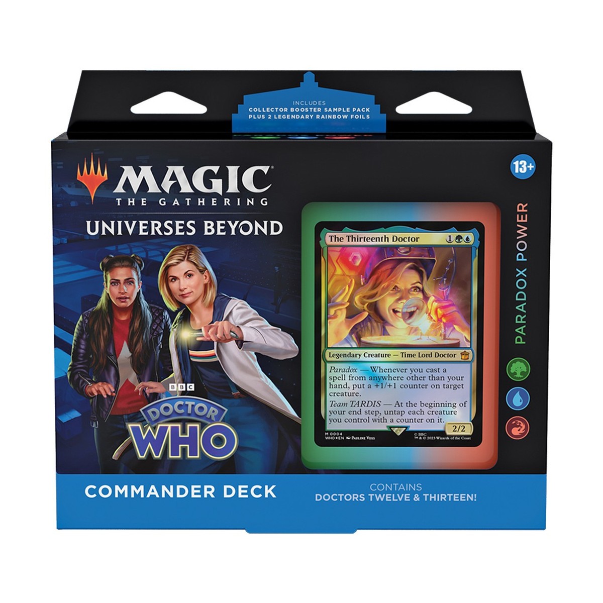 Doctor Who - Commander Deck (Blast from the Past) - Magic MTG Trading Card  Game