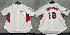 Baseball Jersey Men Size S-5XL Gifl Fan Mens white Garret Anderson