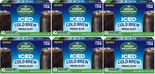 Green Mountain Coffee Black Iced Cold Brew K-Cup Pods 60 ct - Best by 7/2O26
