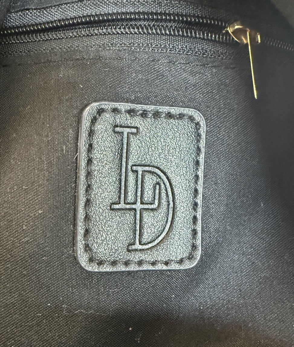 Black Mini Backpack Adjustable Straps Zip Pockets… - image 4