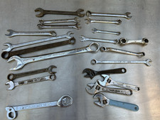 Variety Of 21 Wrenches Mixed Lot Metric Standard Craftsman Sk Wayne Sparta Etc.