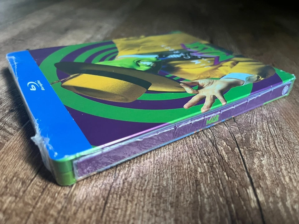 The Mask w. Steelbook (Blu-ray, 1994, EU Import, Region Free) *NEW/SEALED* - Image 4 of 4