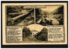 AK Gruss vom Felsberg im Odenwald: Volksage Das Felsenmeer, ungebraucht