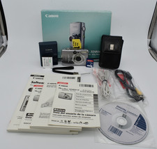 Canon PowerShot ELPH SD800 Digital Camera Retro Digicam 7.1MP 3.8x Zoom - TESTED