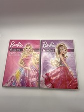 Barbie DVD Lot Princess Classic Collections 4  6 DVDs