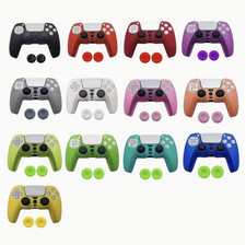 Image of Game Controller Grip + Thumbstick Cap Set – Compatible with PS5 Controllers