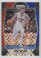2017-18 Panini Prizm Red White & Blue Prizm Jon Leuer #178 0w8