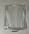 Vintage Pyrex 503-C Ribbed Lid Only