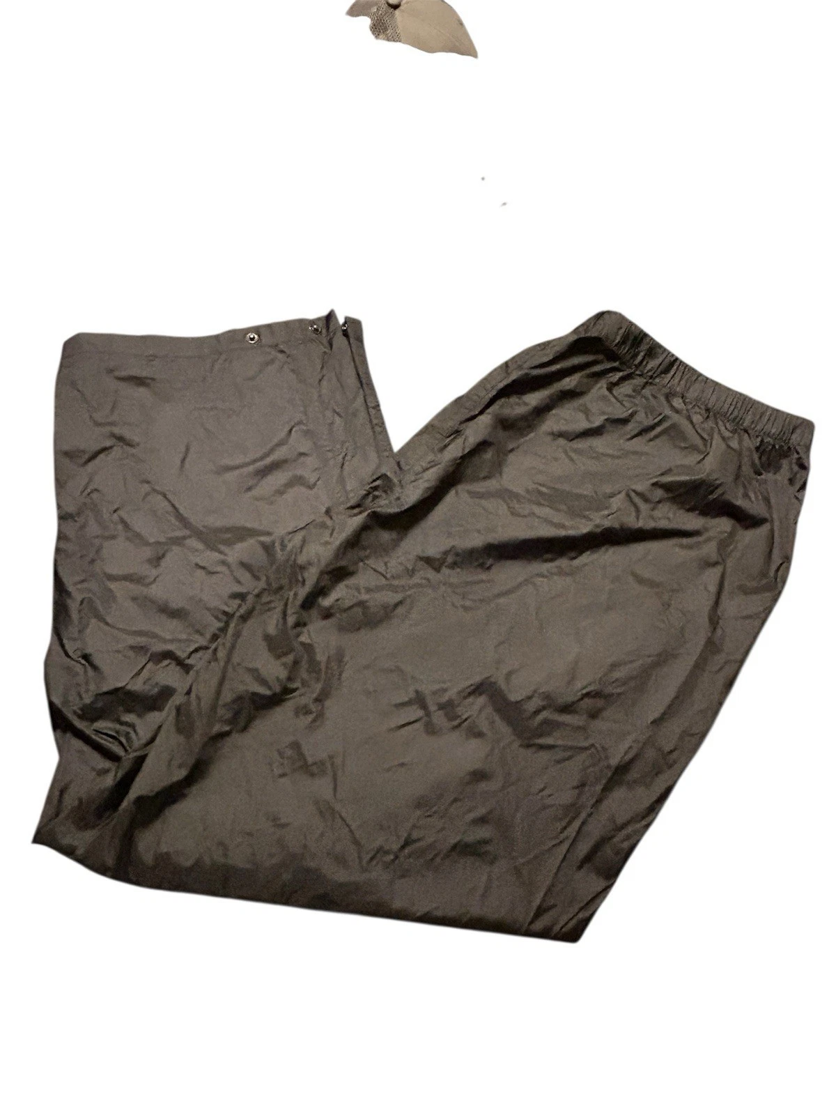 Cabelas Gorpcore Rain Water Proof Pullon Nylon Pant Men 2XL Fishing Camping EUC