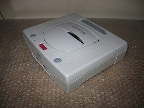 BOXED SEGA SATURN WHITE CONSOLE JAP IMPORT!