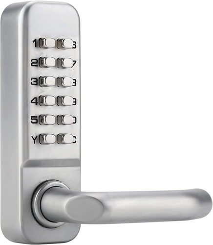 Cerradura De Puerta Con Código Numérico Digital, Cerradura De Puerta Con Pulsado - Imagen 10 de 12