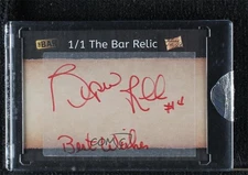2019 The Bar Pieces of the Past One Time The Bar Relic 1/1 Spud Webb Auto 4f5
