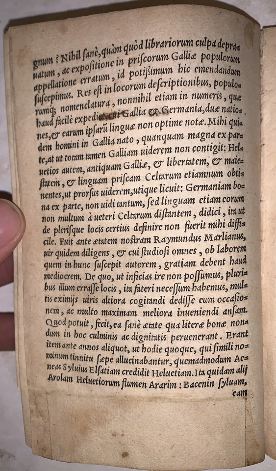 1538, GLAREANUS, COMMENTARIES ON THE GALLIC WAR & CIVIL WAR, LATIN - Image 4 of 4