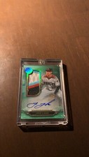 Jake Lamb 2019 Topps Triple Threads Patch Auto 16/50