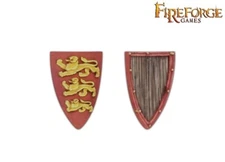 FIREFORGE GAMES DEUS VULT DVSH12 LIONHEART SHIELDS 12 PCS