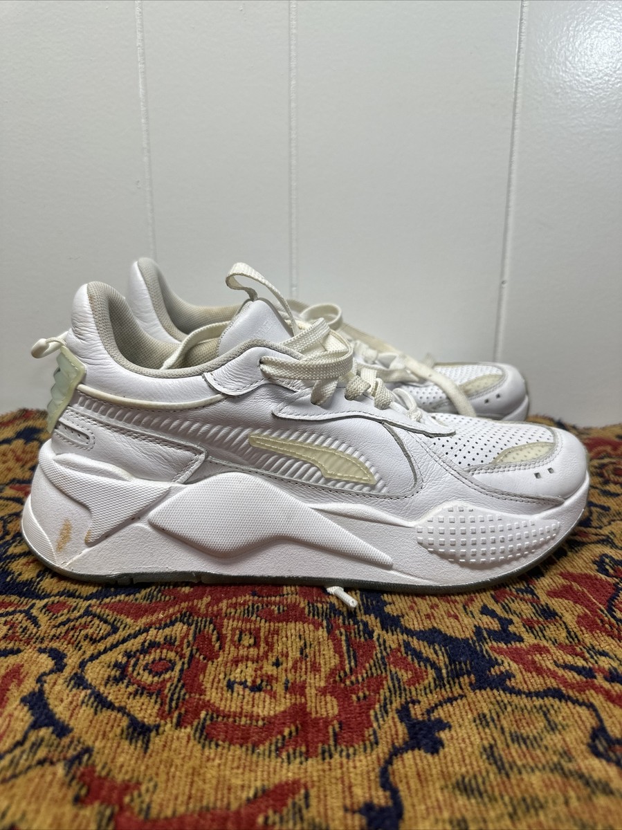 PUMA RS-X White Ice JR - SIZE US 6C - 375800-01 Lace Up Sneakers
