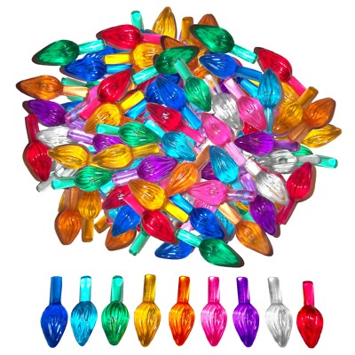 45 Sm & 55 Med Twist Light Bulb Replacements for Vintage Ceramic Christmas Trees