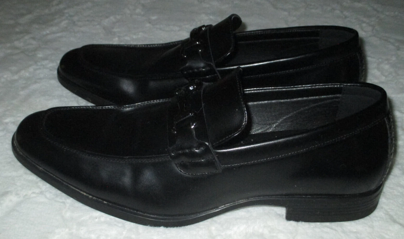 VANS Scarpa elegante Van Heu taglia 10 5 M Raymond nera memory foam peltro accento slip on