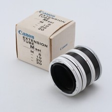 Canon Extention Tube M Set M5 M10 M20 M20 Rings for FD /FL/R lens made in Japan