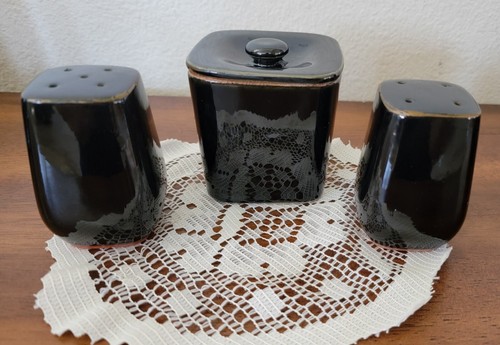 Shaker sale e pepe gallo e zuccheriera con coperchio. MCM '50. Vintage Made in Japan - Foto 3 di 4