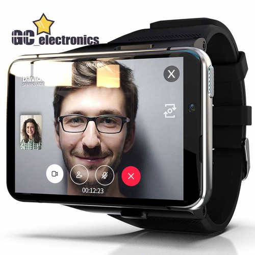 2.88" Larger Screen 4G Smart Watch Android 9.0 4GB+64GB Heart Rate Monitor A3GU
