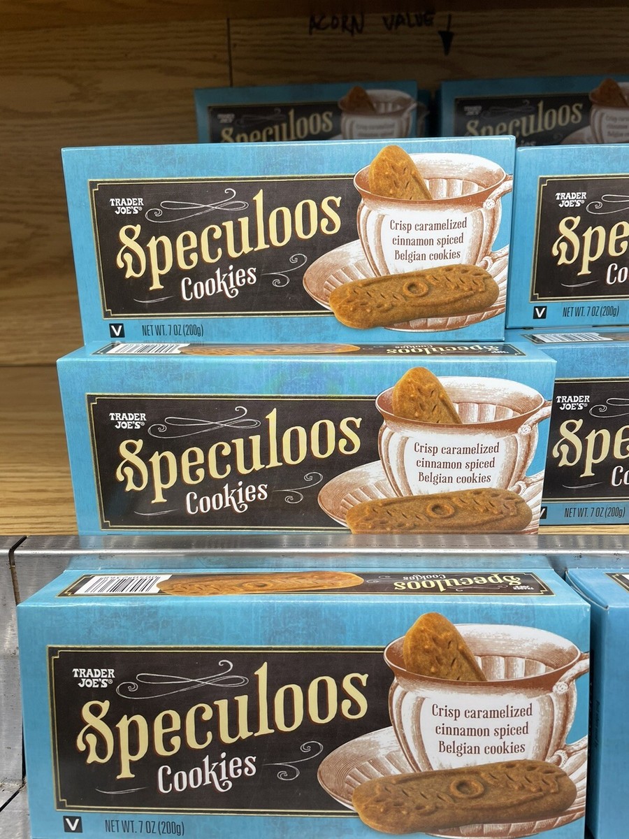 2 Pks Trader Joe's Speculoos Belgian Cookies Crisp Caramelized 7