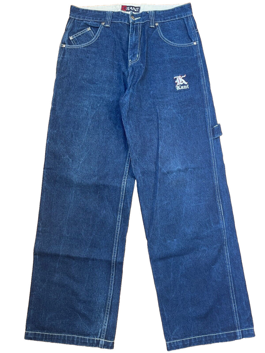KARL KANI jeans, blue, vintage Kani baggy loose 90s hip hop 1990s