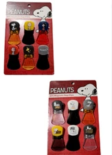 Peanuts Charlie Brown & Snoopy 6Pk Magnetic Bag Clips