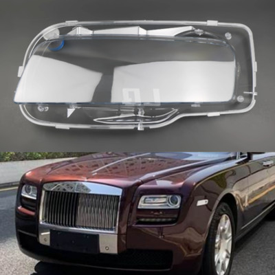 For Rolls-Royce Ghost 10-14 Left Side Front Headlight Lens Cover Headlamp Clear