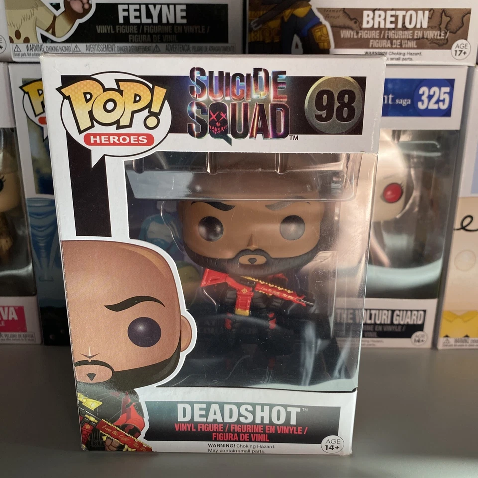 pop heroes #98 suicide squad deadshot funko - Photo 1/1