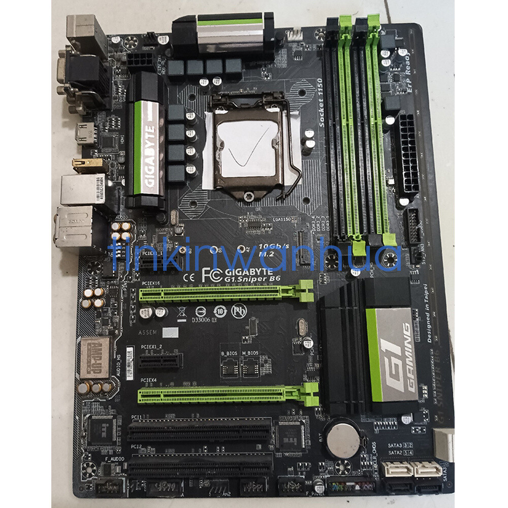 For Gigabyte G1.Sniper B6 Motherboard LGA1150 VGA DVI Mainboard | eBay