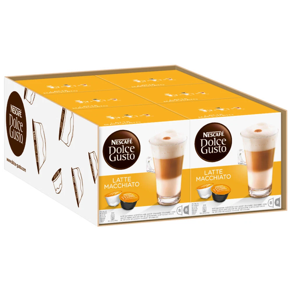 Latte macchiato clearance nescafe dolce gusto