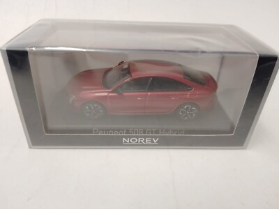 Voiture Miniature de Collection - NOREV - PEUGEOT 508 GT Hybrid - 1/43 - Okenite White - 2023 - Jeux - Jouets