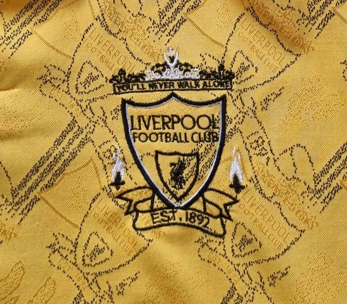 adidas　1994〜1996 リバプール　アウェイ Liverpool 1994 - 1996 Third football Adidas shirt #15