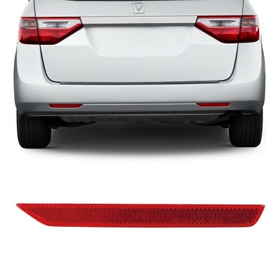 For 11-17 Honda Odyssey EX LX Touring SE Rear Bumper Reflector