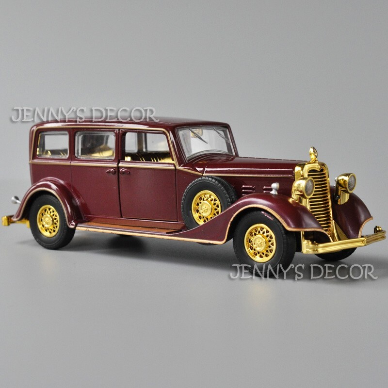 1:32 Diecast Model Car Toy Vintage Classic Cadillac Deluxe Tudor