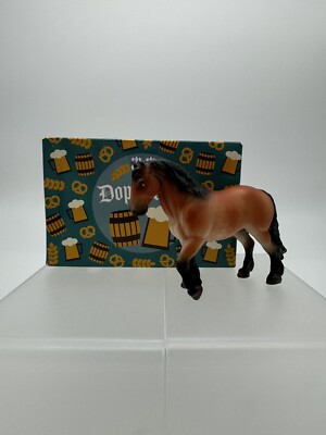 BREYER MATTE DAPPLE BAY DOPPELBOCK CYDESDALE ONLY 3,500 MADE BREYERFEST PROST 22