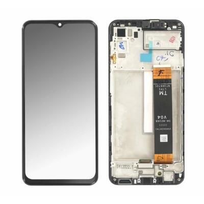 Original Samsung Galaxy M33 M336B Display Touchscreen Bildschirm Rahmen Schwarz