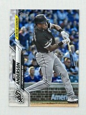 2020 TOPPS BASEBALL TIM ANDERSON LEAGUE LEADERS 302 CHICAGO WHITE SOX