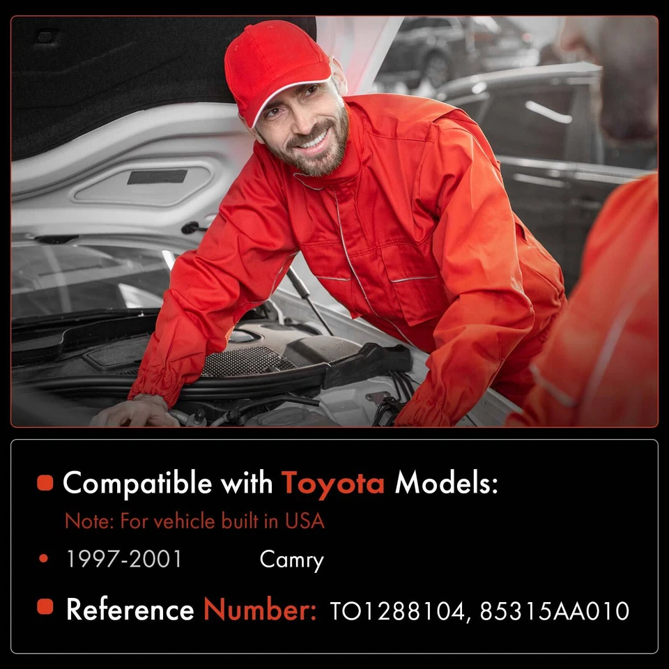 Depósito de lavadora de parabrisas con bomba y tapa y cuello de llenado para Toyota Camry 97-01 Foto 2 de 4