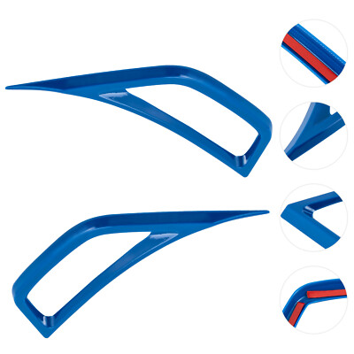 Car Fender Wheel Air Vent Outlet Trim Cover for Jeep Wrangler JL JT 2018+ Blue