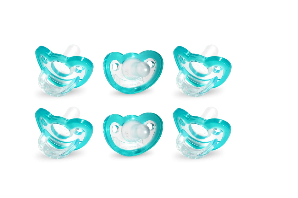 (3 Pack) New! RaZ Baby Jollypop Pacifier, 03m, Teal, 6 total eBay