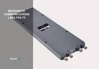 MICROWAVE COMMUNICATIONS LABS (MCLI) PS4-75 500MHz - 8GHz POWER DIVIDER (REF: M)